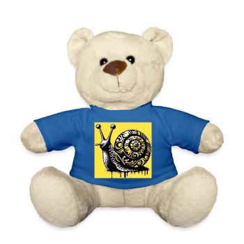 Schnecke - Teddy - Königsblau - Vorne