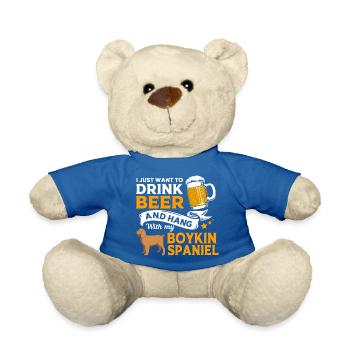 Épagneul Boykin - Nounours - bleu roi - Devant
