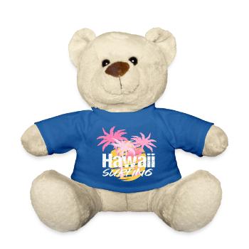 Hawaii Surfing Palmen - Teddy - Königsblau - Vorne
