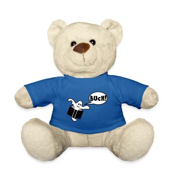 Buch - Teddy - Königsblau - Vorne