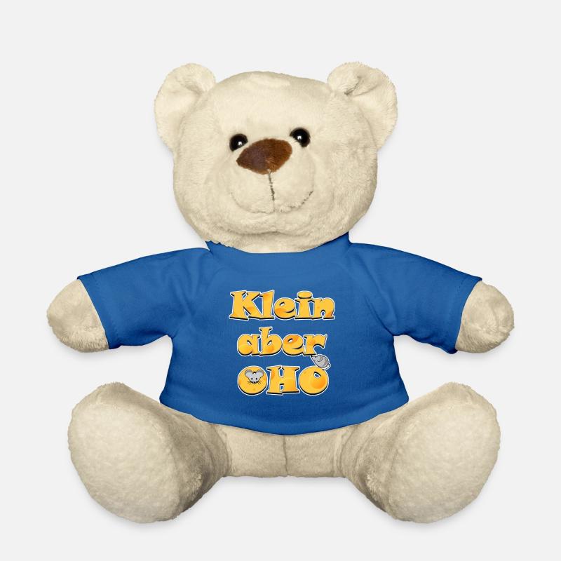 Klein aber Oho - Teddy - Königsblau
