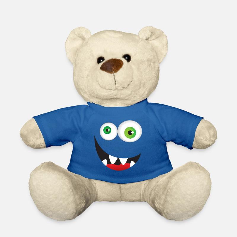 LITTLE MONSTER 02 - Teddy Bear - royal blue