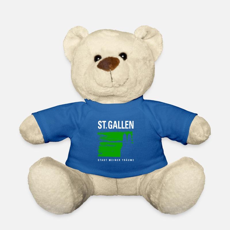 St.Gallen mit Münster - Teddy - Königsblau