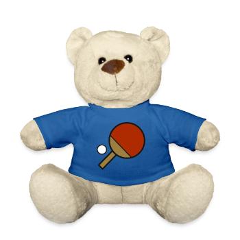 Tischtennis Tischtennisschläger Tischtennisfan - Teddy - Königsblau - Vorne