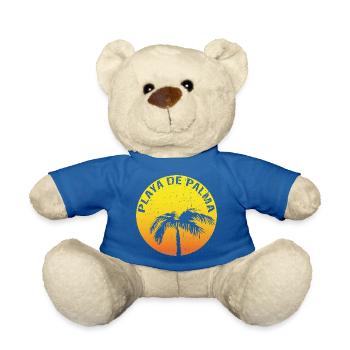 Playa de Palma CLAIM - Teddy Bear - royal blue - Front
