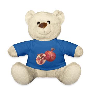 Cuisson des fruits de grenade - Nounours - bleu roi - Devant