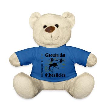 Entraînement en salle de sport, entraînement de - Nounours - bleu roi - Devant
