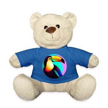 Tukan - Teddy - Königsblau - Vorne