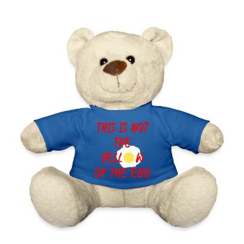 This is not the yellow of the egg - Teddy - Königsblau - Vorne
