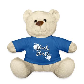 Chuchichästli typo | Chuchichäschtli  - Teddy - Königsblau - Vorne