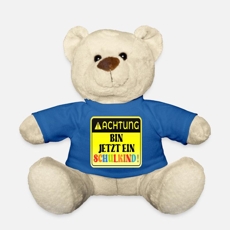 EINSCHULUNG SCHULKIND GRUNDSCHULE - Teddy - Königsblau