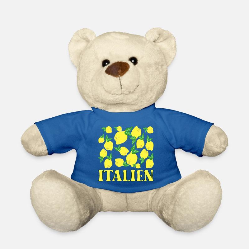 ITALIEN ZITRONEN LIMONEN - Teddy - Königsblau