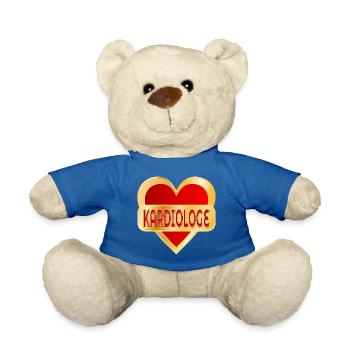 FACHARZT DER KARDIOLOGIE - KARDIOLOGE - Teddy - Königsblau - Vorne