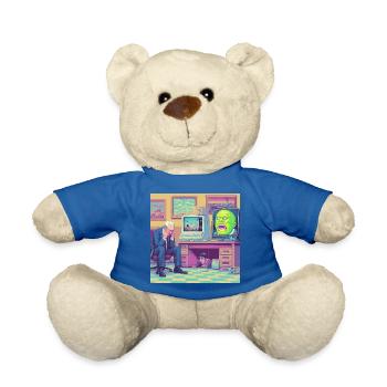 Level 99: Real Life ist mein Endgegner - Teddy - Königsblau - Vorne