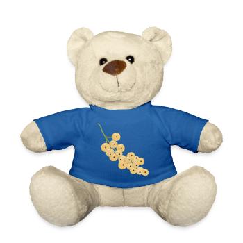 Weiße Johannisbeere Bund Illustration - Teddy - Königsblau - Vorne