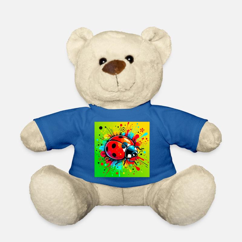 Marienkäfer - Teddy - Königsblau