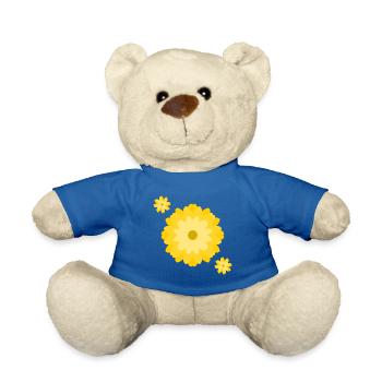 Sunny Daisy Burst - Teddy - Königsblau - Vorne