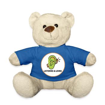 Hören und geliebt - Teddy - Königsblau - Vorne