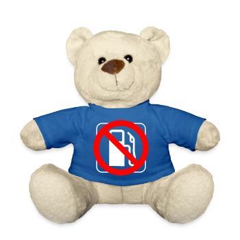 Stopp Benzin-Dieselpreise Verbotsgrafik - Teddy - Königsblau - Vorne