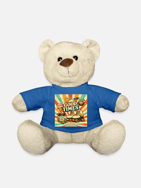 Retro-Sommer - Teddy - Königsblau