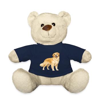 Golden Retriever lächelt - Teddy - French Navy - Vorne