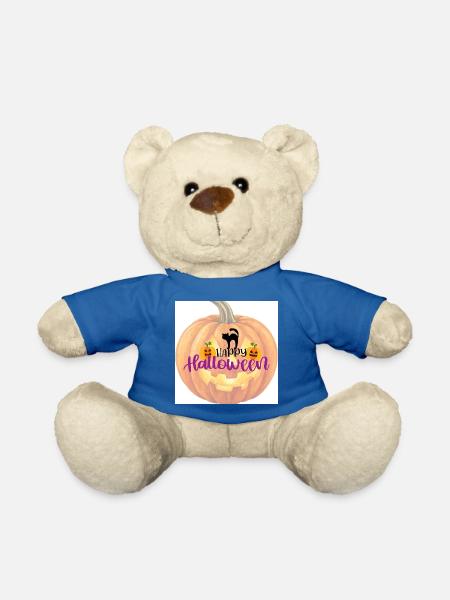 Halloween Bekleidung - Teddy - Königsblau