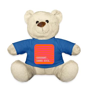 EHRENAMT Danke Euch - Teddy - Königsblau - Vorne