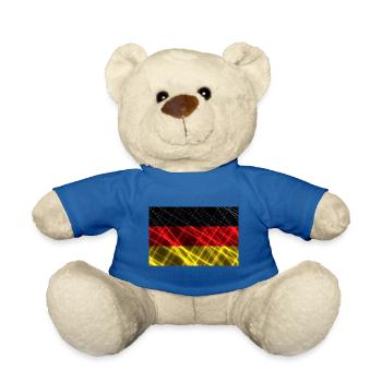 Germany - Teddy Bear - royal blue - Front