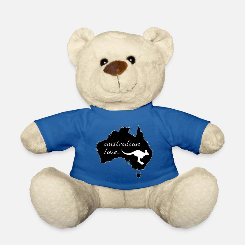 Australian Love Kangaroo - Teddy - Königsblau