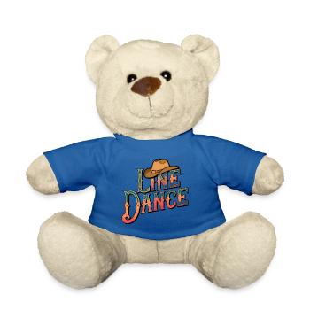 Line dancing my hobby - my passion - my thing - Teddy Bear - royal blue - Front