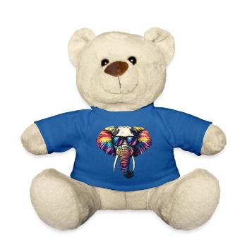 Lunettes de soleil éléphant - Nounours - bleu roi - Devant