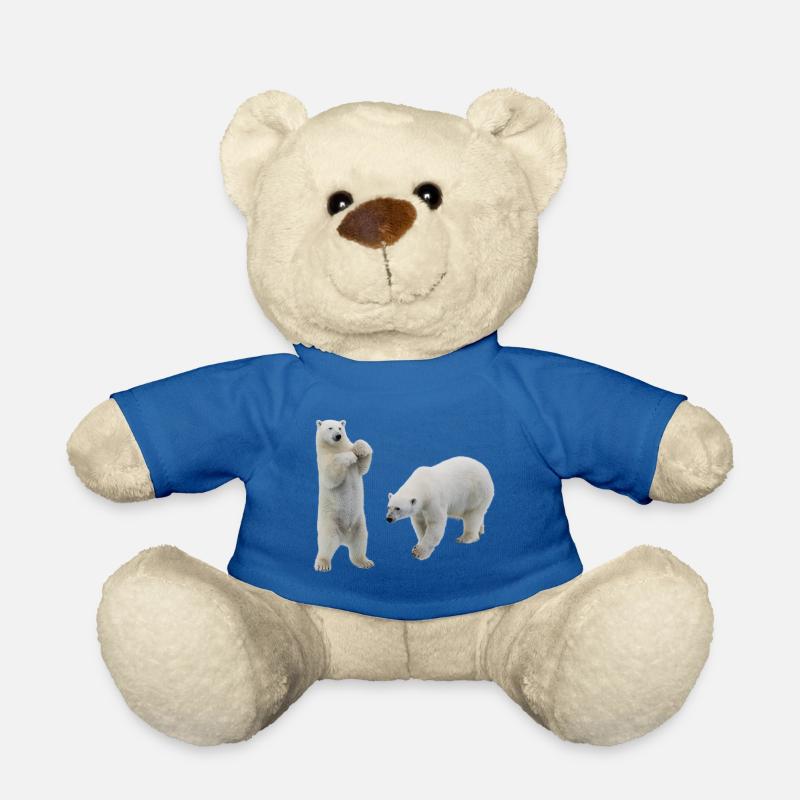 Eisbär - Teddy - Königsblau