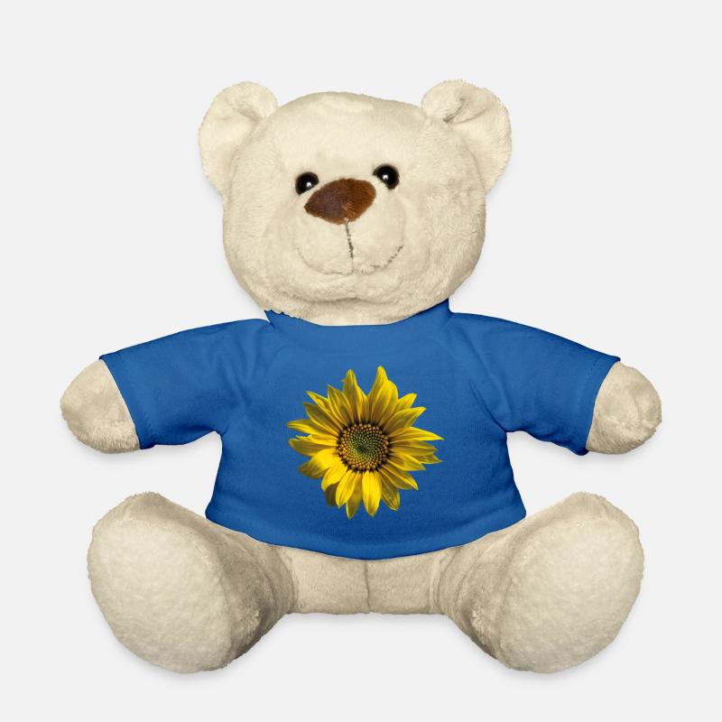 Sonnenblume - Teddy - Königsblau