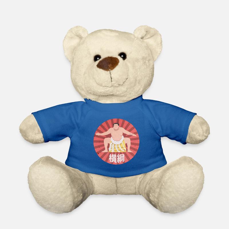 Sumo Grandmaster "Yokozuna" - Teddy Bear - royal blue