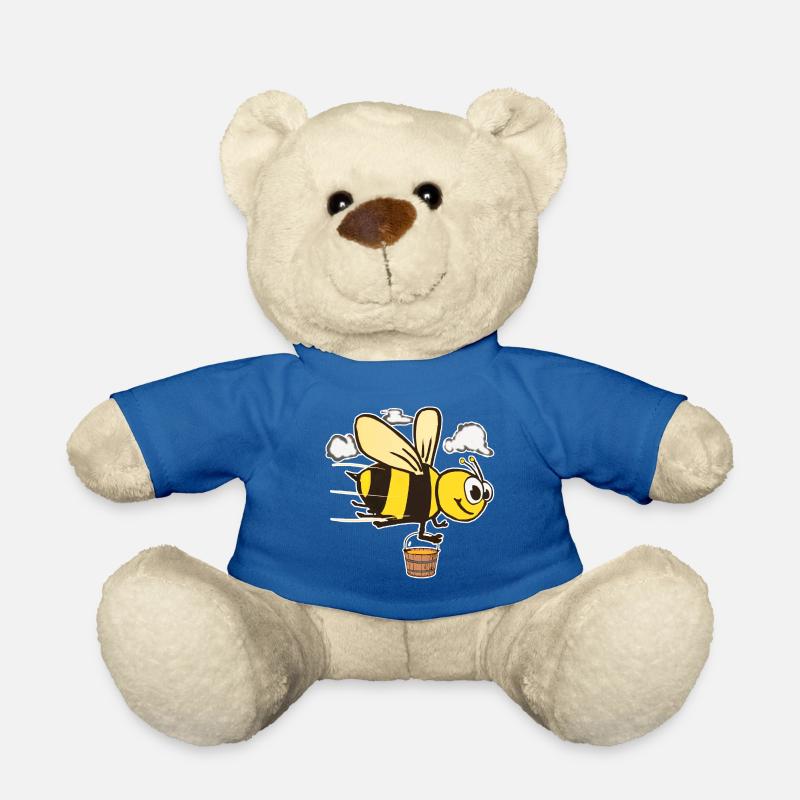 Honeybee Comic - Teddy Bear - royal blue