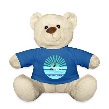 Ski nautique sunset - Nounours - bleu roi - Devant
