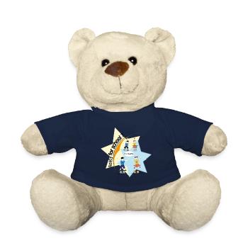 Ready for school? Clever student - Teddy Bear - french navy - Front