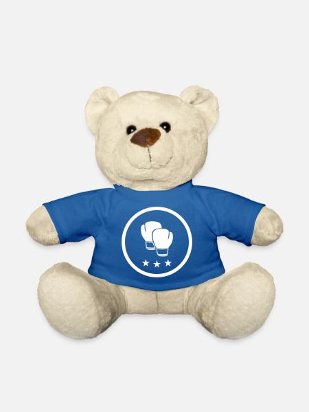 Boxhandschuhe Boxen - Teddy - Königsblau