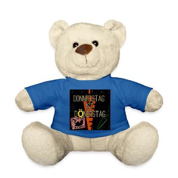 Donnerstag ist... - Shop WoW - Teddy - Königsblau - Vorne