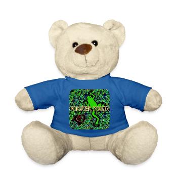Forever Young - Club WoW - Teddy Bear - royal blue - Front