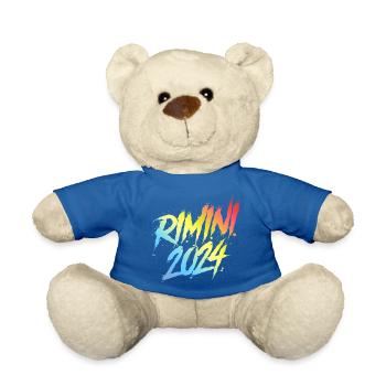 L’équipe colorée des fêtes de Rimini 2024 - Nounours - bleu roi - Devant