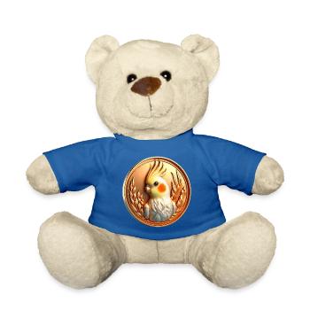Medaille (05) - Teddy - Königsblau - Vorne