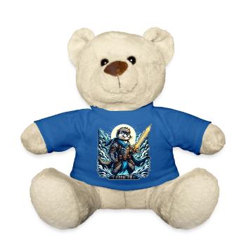 otterkrieger magisches schwert - Teddy - Königsblau - Vorne