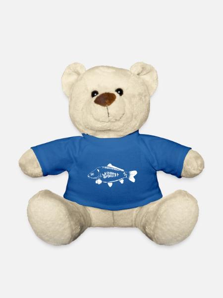 last litter - white carp - carp - Teddy Bear - royal blue