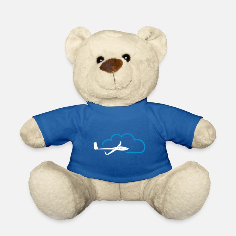 Nuage planeurs planeurs planeurs Pilot - Nounours - bleu roi