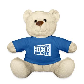 Bier aus Hopfen und Malz garantiert schönen Rausch - Teddy - Königsblau - Vorne