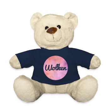 clouds - Teddy Bear - french navy - Front