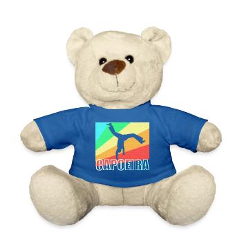 Capoeira Brasilien Tanz Geschenk - Teddy - Königsblau - Vorne