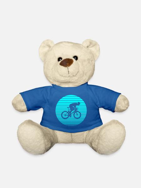 Rennradfahrer - Teddy - Königsblau