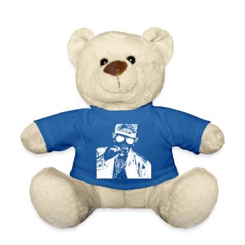 Rocker - Smoke on Mr. Cool Guy - Nounours - bleu roi - Devant